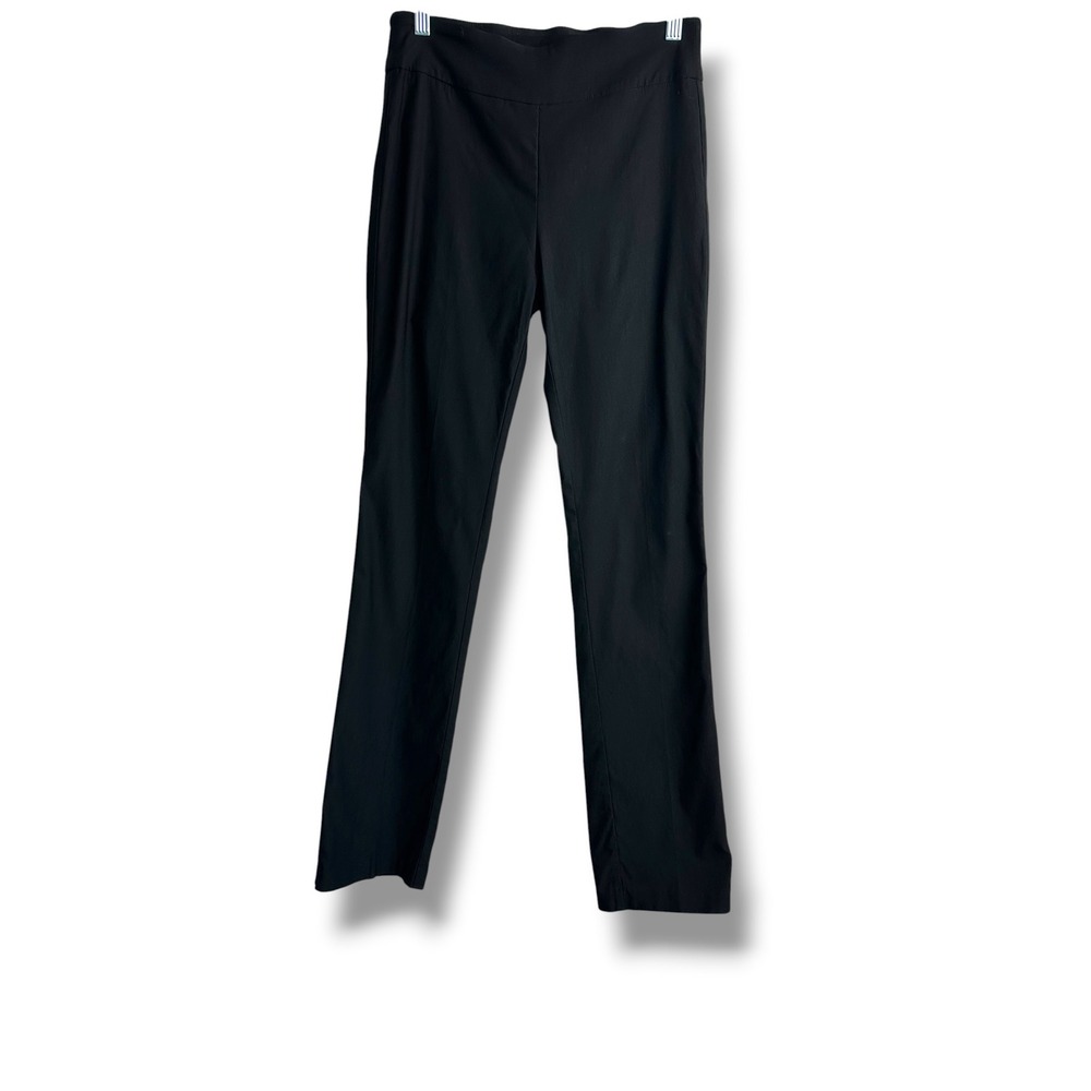 Tribal Womens Black Pull On Straight Leg Dress Pants 8520T-2485 Size 6